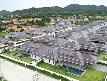 Thái Lan 200kw hệ thống năng lượng mặt trời trên mái nhà