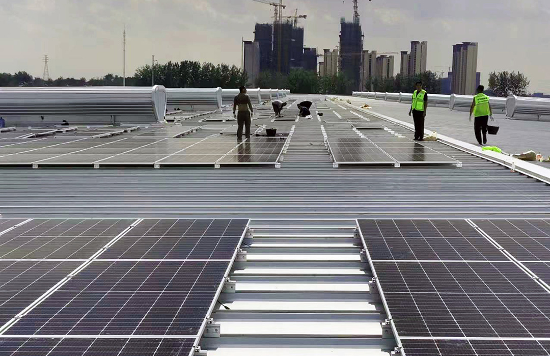 DAH Solar Suzhou Trạm điện toàn màn hình công nghiệp và thương mại 2,5MW