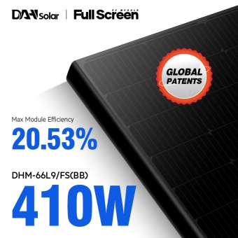 DHM-54X10 / FS 390 ~ 420W tấm pin mặt trời mono toàn màn hình
 