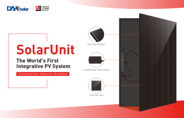 Hệ thống PV tích hợp đầu tiên trên thế giới SolarUnit